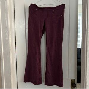 Athleta Medium Purple low rise Work Pants